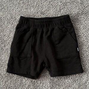 Little Sleepies Black Shorts 12-18